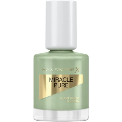 Abbildung von Max Factor Miracle Pure Nail, hochglänzender, farbintensiver Nagellack mit dem Schimmer von heilenden Kristallen und pflegenden Inhaltsstoffen, Fb 580 Lucky Jade