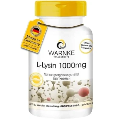 Abbildung von L lysin 1000mg 100 St