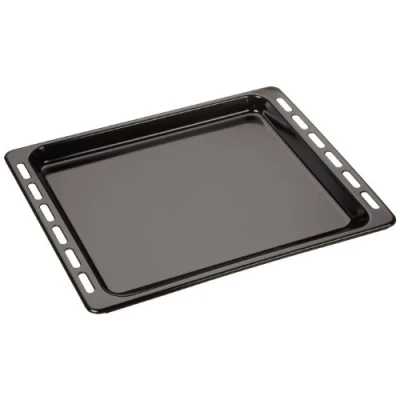 Abbildung von Whirlpool Indesit 481931018457 Backblech C00490357 fettpfanne emailliert, h=2,7cm, 44,5 x 37,5 cm