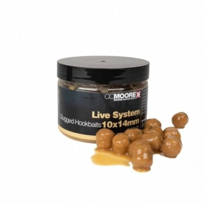 Abbildung von CC Moore Live System Glugged Hookbaits 14mm (50 Stück) Boilies