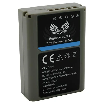 Abbildung von SK Akku Olympus BLN 1 1140mAh für OM D E M1 M5 Mark II/Pen P5 Pen F. BLN1