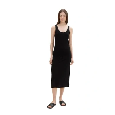 Abbildung von TOM Tailor Denim Strandaccessoire, Damen, Größe: Small, Deep black