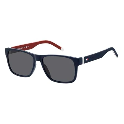 Abbildung von Tommy Hilfiger Unisex TH 1718/S Sunglasses, FLL Matte Blue, 56