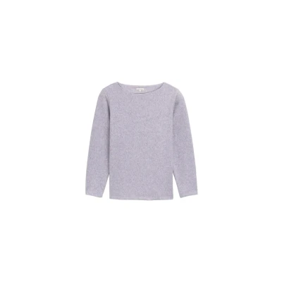Abbildung von TOM Tailor MIT Knopfdetails Strickpullover, Damen, Größe: 46, Soft lavender melange