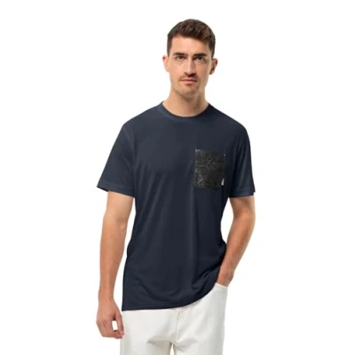 Abbildung von Jack Wolfskin Tshirt print, Herren, Größe: XL, Night blue