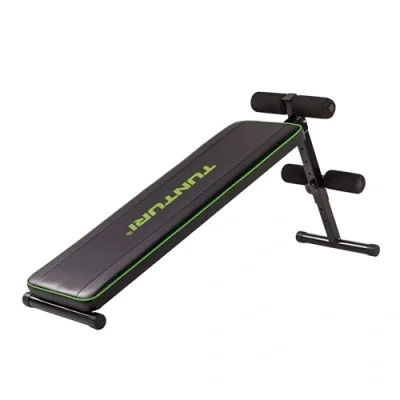 Abbildung von Bauchtrainer AB20 Negativ Winkel Bauchbrett mit Beinrollen