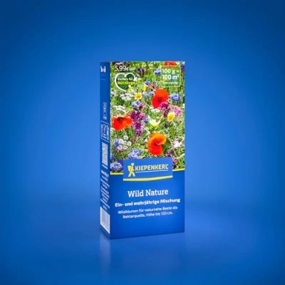 Abbildung von Kiepenkerl Blumensamen Mischung Wild Nature 1078030 Blumenmischung für naturnahe Beete als Nektarquelle circa 120 cm hoch Wildblumensamen, Blumenwiese