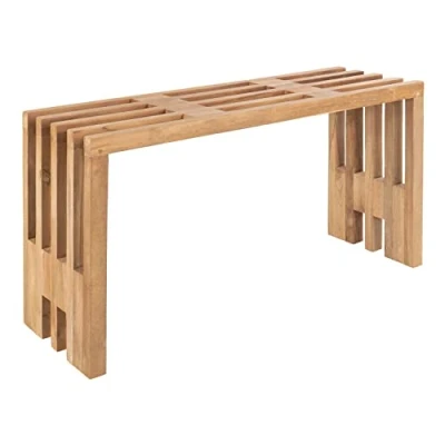 Abbildung von House Nordic Sitzbank in Braun, Teak 90x49x30cm (BxHxT)