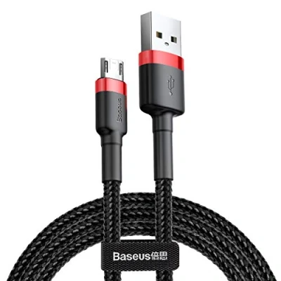Abbildung von Baseus Cafule Cable Double Side USB to Microusb QC 3.0, 1.5 A, 2 M (Red/Black)