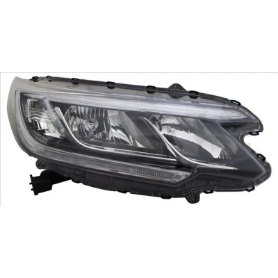 Abbildung von TYC 20 17181 06 2 Scheinwerfer rechts H11/HB3, LED mit Tagfahrlicht für Rechtsverkehr LED, Elektromotor HONDA: CR V 4