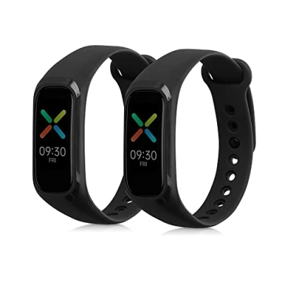 Abbildung von kwmobile 2x Sportarmband kompatibel mit Oppo Band Sport Armband Fitnesstracker Set aus TPU Silikon