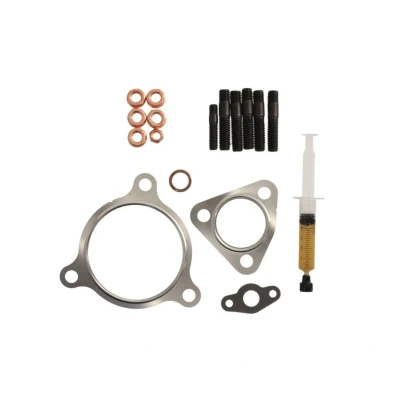 Abbildung von AJUSA JTC11229 Montagesatz, Lader with studs, syringe oil mit Dichtungen Montageanleitung AUDI: A3 Schrägheck, TT Coupe, Roadster