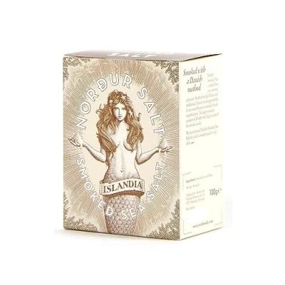 Abbildung von Nordur Isländische, geräucherte Meersalzflocken, 1er Pack (1 x 125 g)