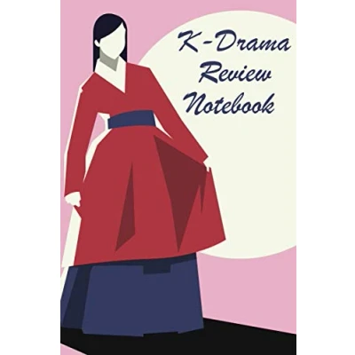 Abbildung von K Drama Review Notebook: and track Kdrama shows. Rate your favorite shows, characters keep lists of shows you still want to watch. Perfect present for fans.