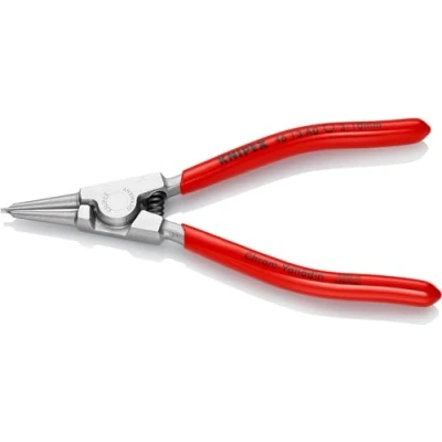 Abbildung von KNIPEX Sicherungsringzange für Außenringe auf Wellen mit Kunststoff überzogen verchromt 140 mm 46 13 A0