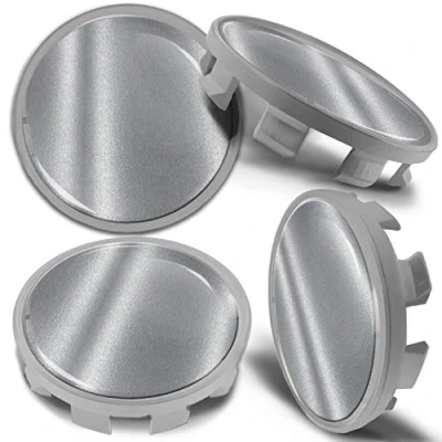 Abbildung von Biomar Labs 4 x 68mm Nabendeckel Kompatibel mit BMW 36136783536 Felgendeckel Radnabenabdeckung Nabenkappen Felgenkappen Radkappen Alufelgen Silber CBS 8
