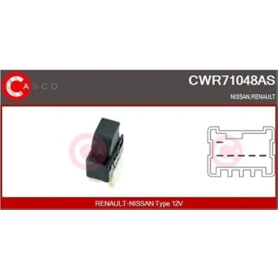 Abbildung von CASCO CWR71048AS Schalter, Fensterheber hinten