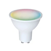 Abbildung von Denver SHL 450, Intelligentes Leuchtmittel, Weiß, WLAN, LED, GU10, Blau, Grün, Rot, Warmweiß