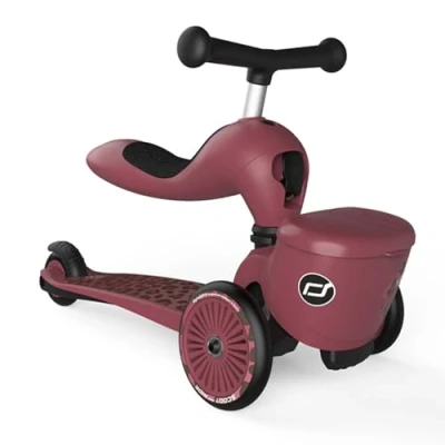 Abbildung von Scoot and Ride Lauflernhilfe, Lauflernhilfe und Kickboard, integrierte Transportbox für Spielsachen