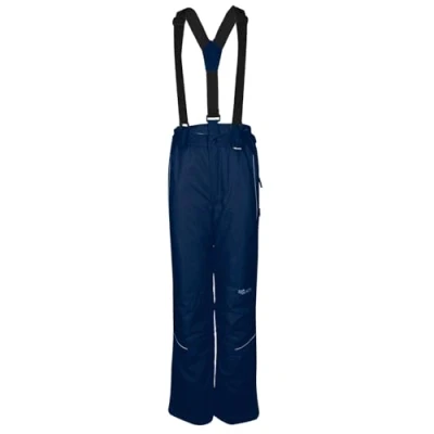 Abbildung von Kinder Skihose Slim Holmenkollen Wasserdicht Marineblau / Orange