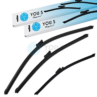 Abbildung von YOU.S SCHEIBENWISCHER SET VORNE + HINTEN 600 475 350 mm (3 Stück)