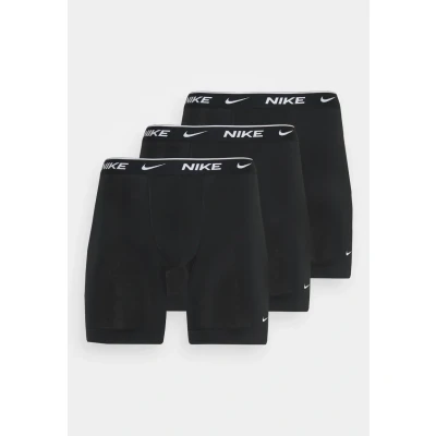 Abbildung von Nike Underwear DAY Stretch Brief LONG 3 PACK Panties, Herren, Größe: XS, Black