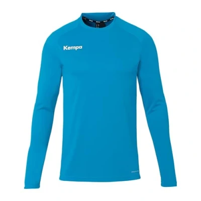 Abbildung von Kempa Performance Langarmshirt, Größe: Large, Kempablau