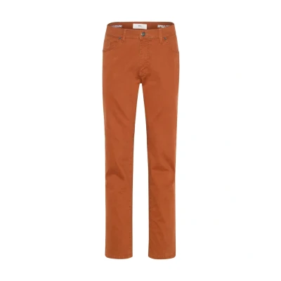 Abbildung von BRAX Style Cadiz Stoffhose, Herren, Größe: 32x32, Rost
