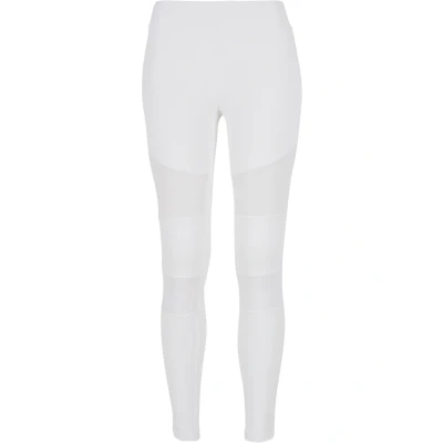 Abbildung von Urban Classics Ladies TECH MESH Leggings Hosen, Damen, Größe: Medium, White