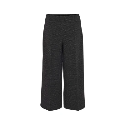 Abbildung von Opus Culotte Misha Festive Stoffhose, Damen, Größe: 34, Black