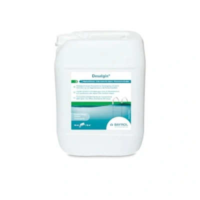 Abbildung von Bayrol Desalgin® 10 L flüssiges Antialgen Konzentrat zur Vorbeugung &amp; Verhinderung von Algenwachstum im Pool brillantes Poolwasser dank Klareffekt ohne Kupfersulfat
