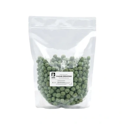 Abbildung von Bremer Gewürzhandel Erdnüsse Wasabi, Wasabi im Teigmantel, knackig scharfer Geschmack, 900g