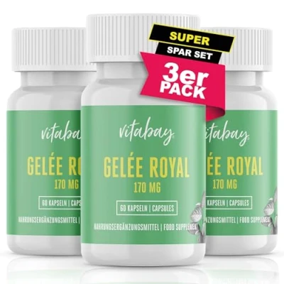 Abbildung von Vitabay Gelée Royal 170mg 180 St