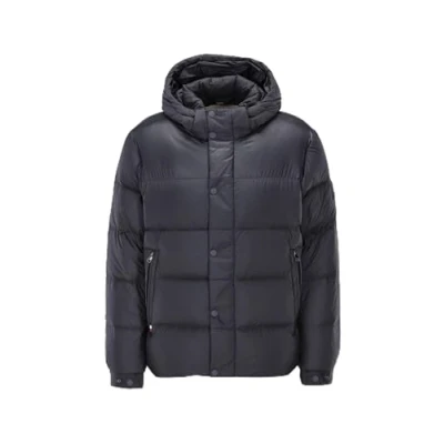 Abbildung von Tommy Hilfiger MIX Hooded Puffer Jacket Daunenjacke, Herren, Größe: XXL, Desert sky