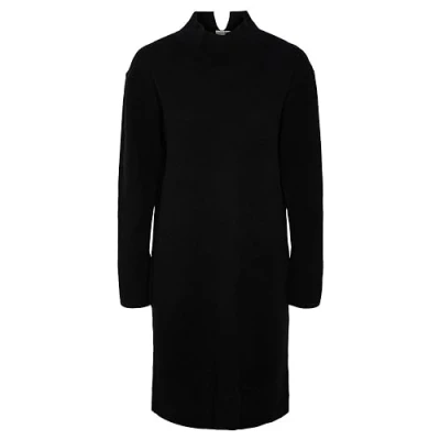 Abbildung von YAS Yasemilie HIGH NECK Dress Strickkleid, Damen, Größe: Medium, Black