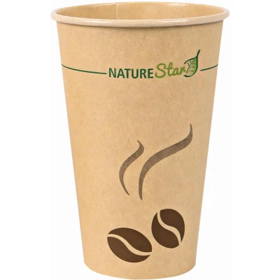 Abbildung von NATURE Star Mocca Einweg Kaffeebecher 8 cm 0,3 l braun