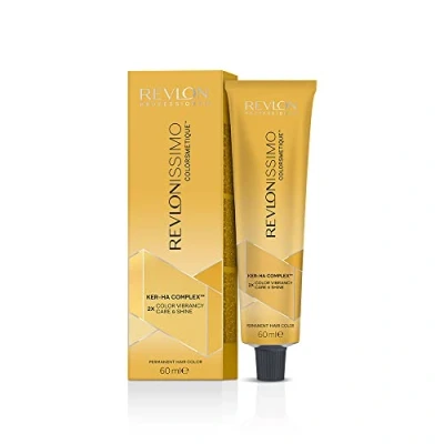 Abbildung von Revlon Revlonissimo Colorsmetique™ Permanent Hair Color Goldens 60 ml 8.34 Hellblond Gold Kupfer
