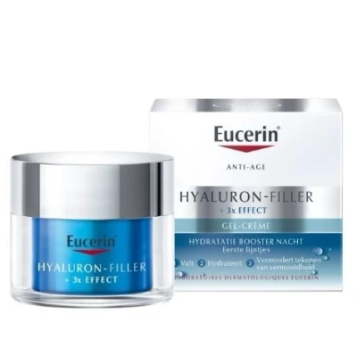 Abbildung von Eucerin Nachtcreme HyaluronFiller + X3 Effect Hydratatie Booster Nacht 50 ml
