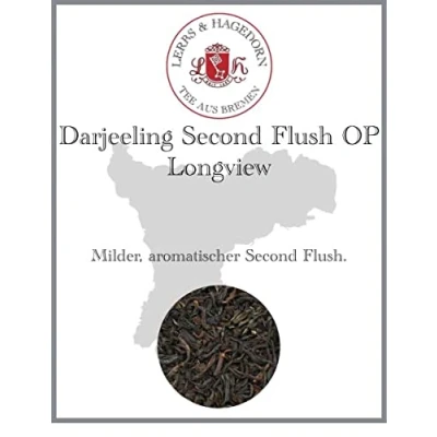 Abbildung von Lerbs &amp; Hagedorn, Darjeeling Second Flush OP Longview Mild, Aromatisch 250g (ca. 20 Liter)