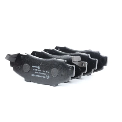 Abbildung von BREMBO P 28 026 Bremsbelagsatz mit akustischer Verschleißwarnung ohne Zubehör HONDA: ACCORD 5 Coupe, CR V 1, CIVIC 6 Aerodeck, ROVER: 600