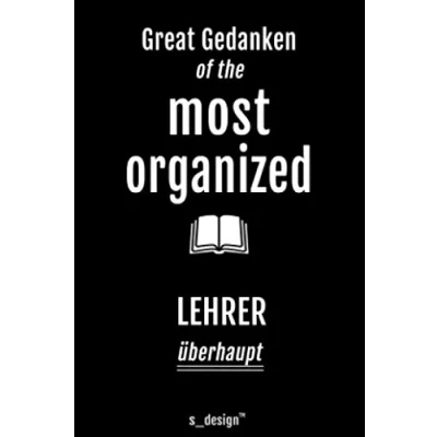 Abbildung von Notizbuch für Lehrer: Originelle Geschenk Idee [120 Seiten liniertes DIN A6 blanko Papier]
