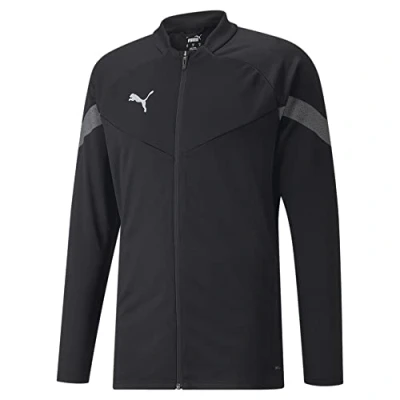 Abbildung von Puma Fussball Teamsport Teamfinal Trainingsjacke, Herren, Größe: Medium, Schwarzgrausilber