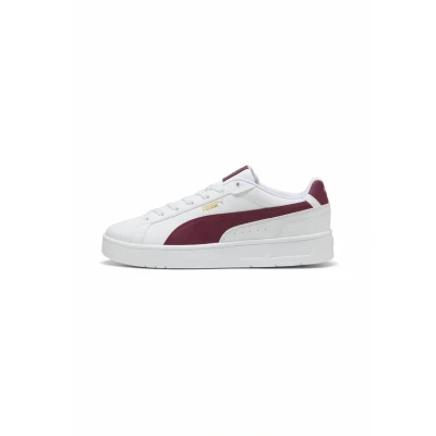 Abbildung von Puma Court Classico Sneakers Unisex Schuhe White/Regal Red/Gold Größe: 44