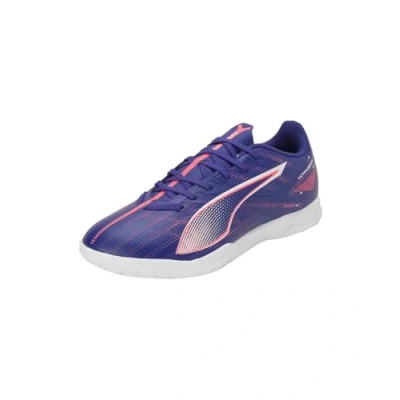 Abbildung von Puma Ultra 5 PLAY IT Fußballschuh Halle, Herren, Größe: 44.5, Lapis lazuli/white/sunset glow Schuhe