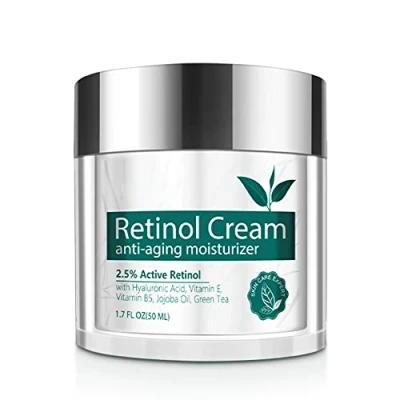 Abbildung von Retinol Moisturizer Cream, Anti Ageing Face Wrinkle Night and Day Cream with Jojoba Oil for Men Women