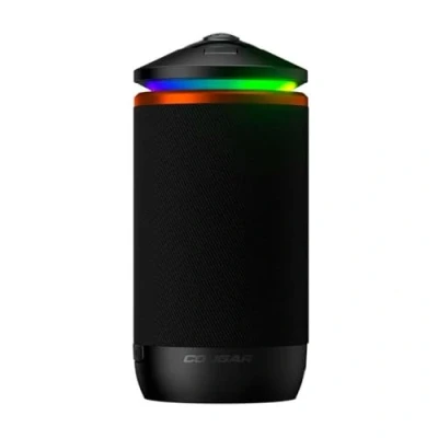 Abbildung von COUGAR Gaming Panorama Kamera Stream Cyclops RGB USB Typ C schwarz AIO 2 MEMS Mikrofone akustischer Lautsprecher Fischaugenobjektiv Auflösung 1920p