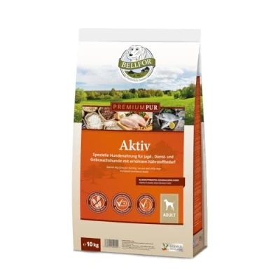 Abbildung von Bellfor Glutenfrei Hundefutter PREMIUM PUR Aktiv 10 kg 10000 g