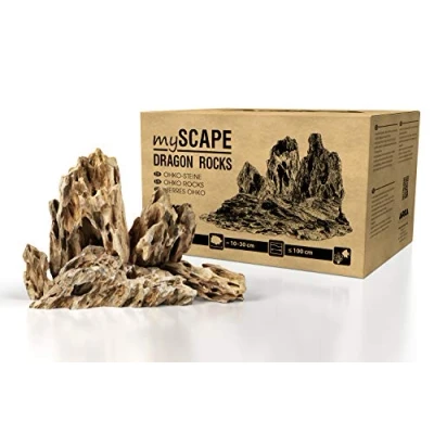 Abbildung von ARKA mySCAPE Rocks Dragon 10kg Mix Drachenstein Natur Aquarium Steine für einzigartige Aquascapes im Süßwasser &amp; Aufbauten in jedem Terrarium Ca. 10 30 cm