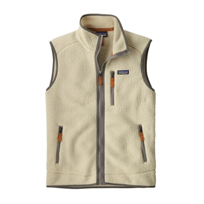 Abbildung von Patagonia Ms Retro Pile Herren Weste (Beige M) Freeridebekleidung