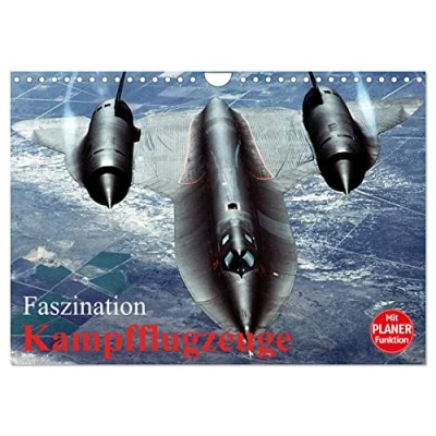 Abbildung von Faszination Kampfflugzeuge (Wandkalender 2025 DIN A4 quer), CALVENDO Monatskalender